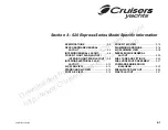 Preview for 19 page of Cruisers Yachts 520 Express Series Owner'S Manual