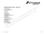 Preview for 25 page of Cruisers Yachts 520 Express Series Owner'S Manual