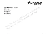 Preview for 27 page of Cruisers Yachts 520 Express Series Owner'S Manual