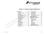 Preview for 51 page of Cruisers Yachts 520 Express Series Owner'S Manual