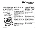 Preview for 53 page of Cruisers Yachts 520 Express Series Owner'S Manual