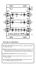 Preview for 3 page of Crunch CRXR Operator'S Manual