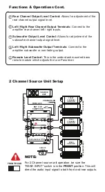 Preview for 5 page of Crunch CRXR Operator'S Manual