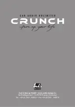 Preview for 8 page of Crunch GTi5.2E Owner'S Manual