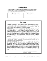 Preview for 2 page of CrustBuster 4600 Series Operation Maintenance Manual & Parts List