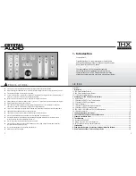 Preview for 2 page of Crystal Acoustics THX-10SUB Instruction Manual