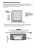 Preview for 6 page of crystal fires CF3 MONTANA Installation, Maintenance & User Instructions