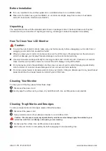 Preview for 4 page of Crystal Image Technologies RM-F21 User Manual