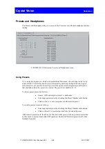 Preview for 45 page of Crystal Vision TANDEM HD-20 User Manual