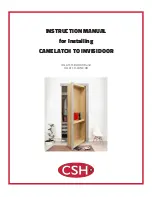 CSH ID.LATCH-BOOK.08 Instruction Manual preview