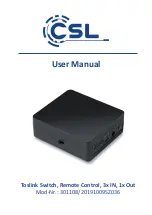 CSL 20191009SZ036 User Manual preview