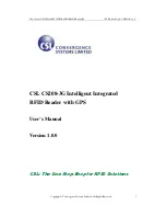 CSL CS208-3G User Manual preview