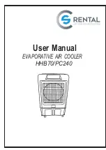 CSrental HHB70 User Manual preview