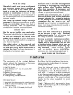 Preview for 5 page of CST/BERGER XP5S Operating/Safety Instructions Manual