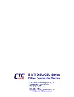 Preview for 72 page of CTC Union FMUX-01A User Manual