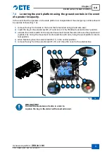 Preview for 79 page of CTE ZED 20.3 HV Instructions For Use And Maintenance Manual