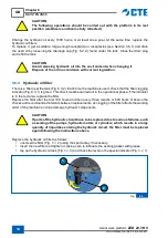 Preview for 92 page of CTE ZED 20.3 HV Instructions For Use And Maintenance Manual