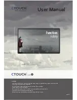 Ctouch Laser Air + User Manual preview