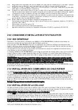 Preview for 24 page of CTX PROFESSIONAL E Series Installation And Operating Instructions Manual