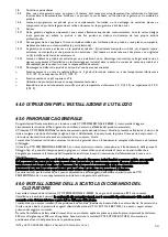 Preview for 34 page of CTX PROFESSIONAL E Series Installation And Operating Instructions Manual