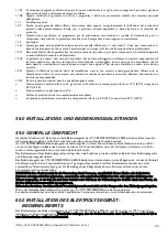 Preview for 44 page of CTX PROFESSIONAL E Series Installation And Operating Instructions Manual