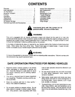 Preview for 3 page of Cub Cadet 1015 Owner'S Manual