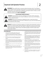 Preview for 3 page of Cub Cadet 17AI5BHB056 Operator'S Manual