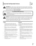 Preview for 3 page of Cub Cadet 3X Operator'S Manual