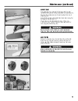 Preview for 19 page of Cub Cadet CS5018 Operator'S Manual