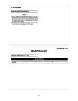 Preview for 44 page of Cub Cadet RZT 50 Operator'S Manual