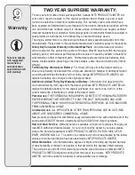 Preview for 22 page of Cub Cadet SW10530 Operator'S Manual