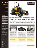 Cub Cadet TANK L 48 Specification preview