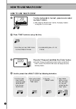 Preview for 18 page of Cuckoo CRP-P1009S Series Operating Instructions Manual