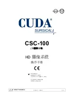 Preview for 103 page of Cuda surgical CSC-100 Operating Manual