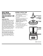 Preview for 3 page of Cuisinart CH-4A Series Instruction/Recipe Booklet