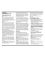 Preview for 4 page of Cuisinart CH-4A Series Instruction/Recipe Booklet