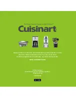 Preview for 16 page of Cuisinart CTG-00-PCH Instruction And Recipe Booklet