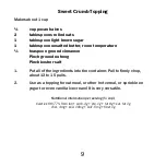 Preview for 9 page of Cuisinart CTG-00-PCHC Instruction And Recipe Booklet