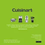 Preview for 10 page of Cuisinart CTG-00-PCHC Instruction And Recipe Booklet