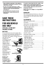 Preview for 3 page of Cuisinart CWC-3000CU Instruction Booklet