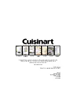 Preview for 11 page of Cuisinart DCC-1000R - Programmable 12 Cup Coffee Maker Instructions Manual