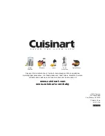 Preview for 12 page of Cuisinart DLC-2ABY Series Instruction And Recipe Booklet