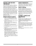 Preview for 4 page of Cuisinart ICE-21 Instruction And Recipe Booklet