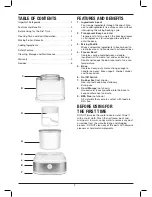 Preview for 3 page of Cuisinart ICE-22 Series Instruction And Recipe Booklet