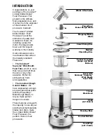 Preview for 6 page of Cuisinart MP-14 - Limited Edition Metal Food Processor Instruction And Recipe Booklet