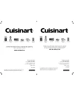 Preview for 7 page of Cuisinart SCM-100C Instruction