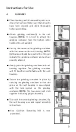 Preview for 9 page of Cuisinart SG6BU Manual