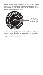 Preview for 14 page of Cuisinart SG6BU Manual