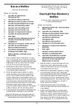 Preview for 9 page of Cuisinart WAF-V400C Series Instruction And Recipe Booklet