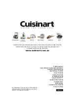 Preview for 12 page of Cuisinart WCH-1500A Instruction Booklet